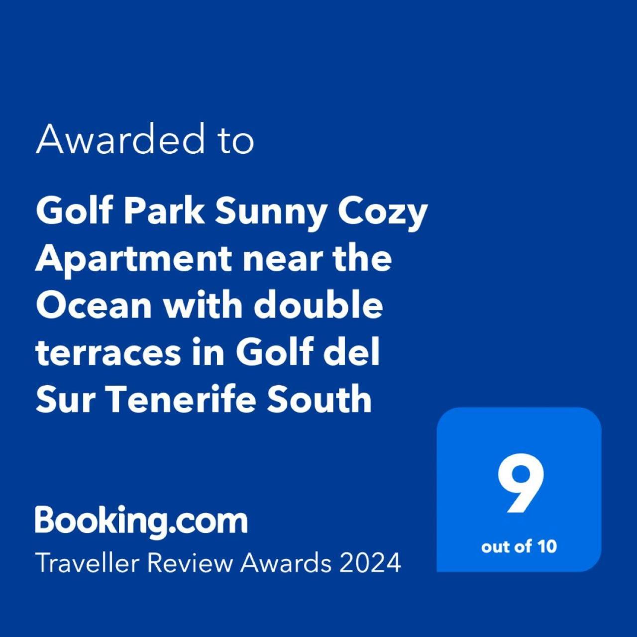 Bookinn Golf Park Sunny Cozy Apartment Near The Ocean With Large Double Terraces, Fiber Wifi, 3 Pools, Bbq Tenerife South San Miguel de Abona Ngoại thất bức ảnh